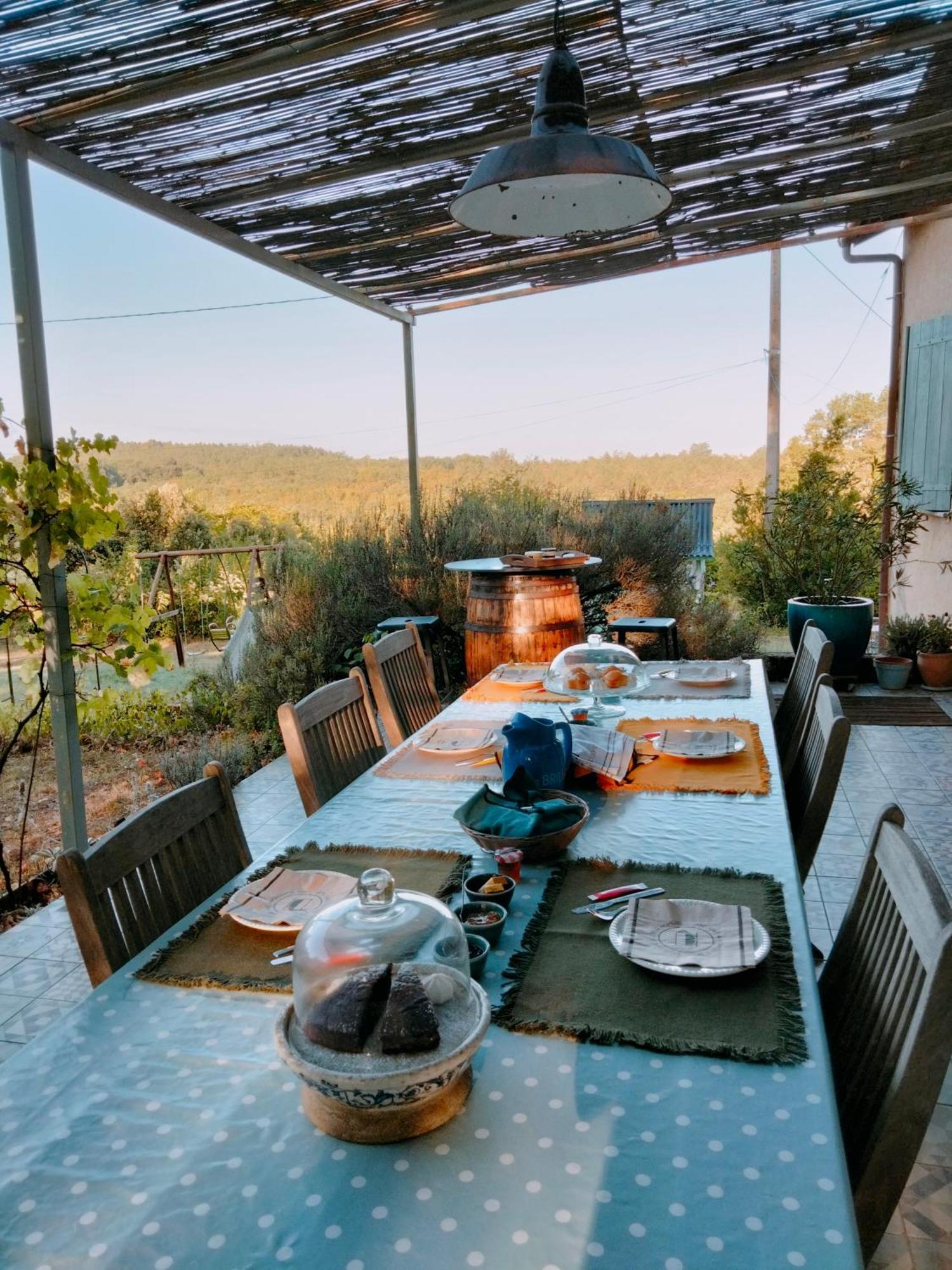 Chambre Familiale Anna "Mon Lit Au Pre" , Jusqu'A 4 Adultes Et 2 Enfants Avec Piscine Familles, Couples Ou Femmes Seulement Pontours Exterior foto